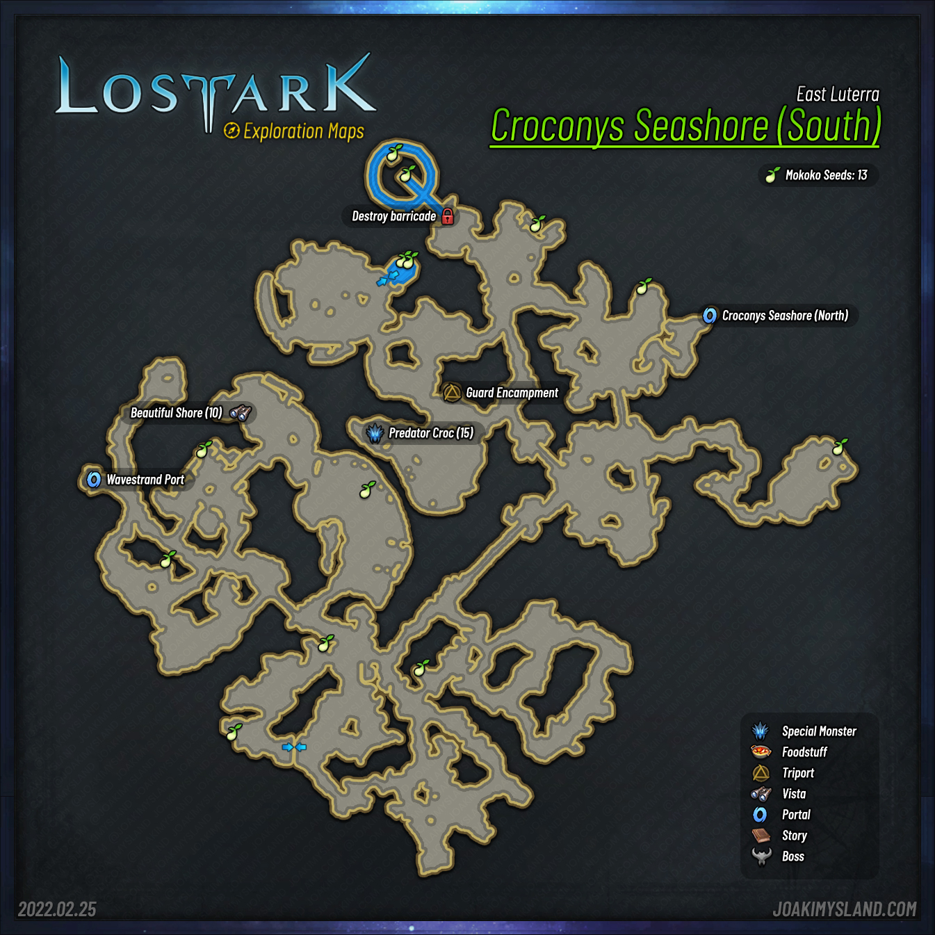 Lost Ark Exploration Maps